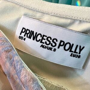 Princess Polly Ivory Lace Detail Dress